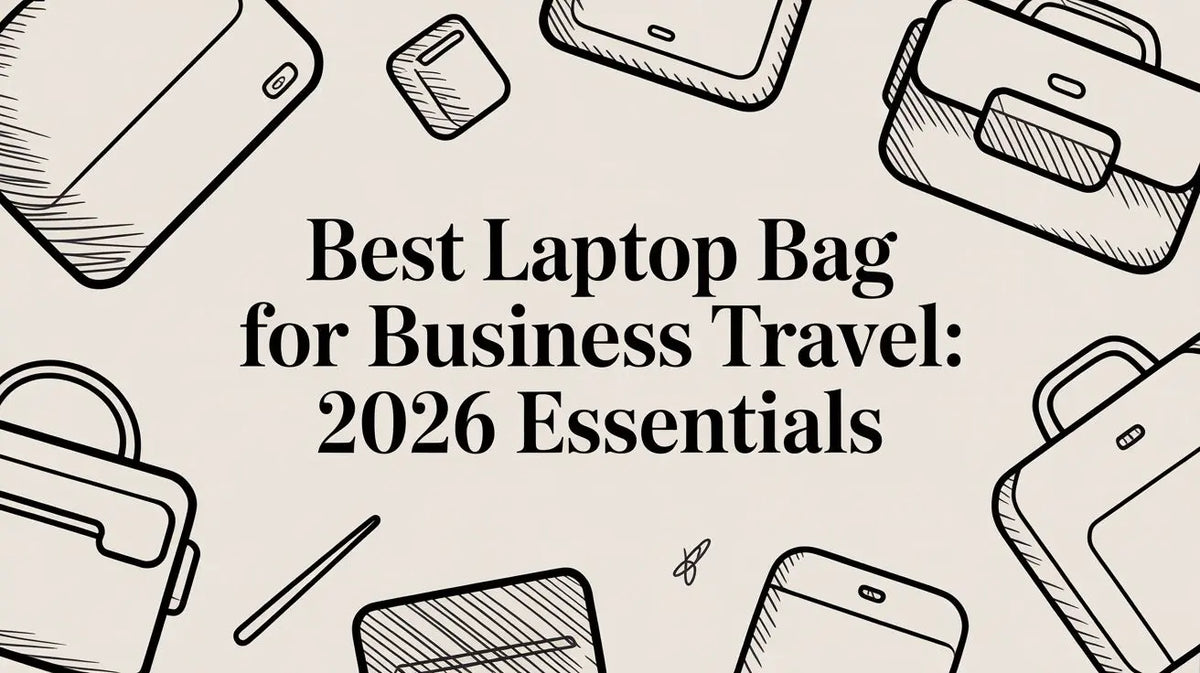 Best Laptop Bag for Business Travel: 2026 Essentials STR-8 Jacket