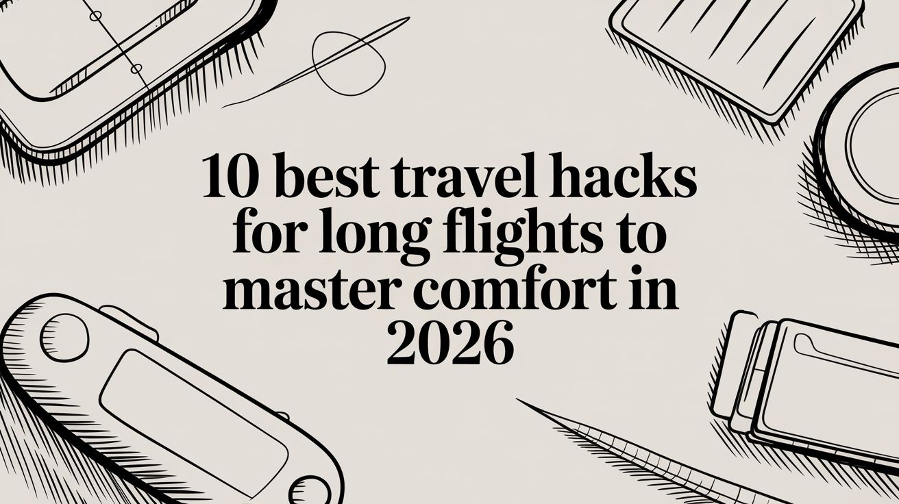 10 Best Travel Hacks for Long Flights to Master Comfort in 2026
