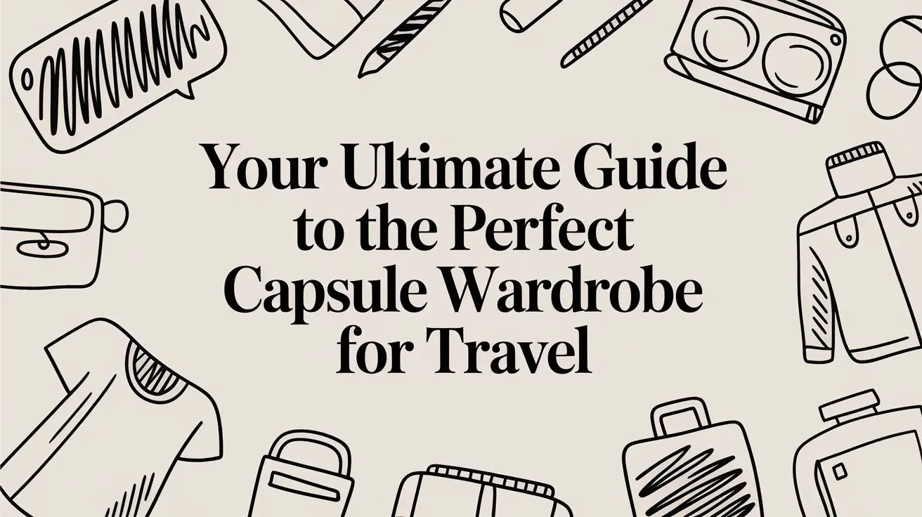 Your Ultimate Guide to the Perfect Capsule Wardrobe for Travel STR-8 Jacket