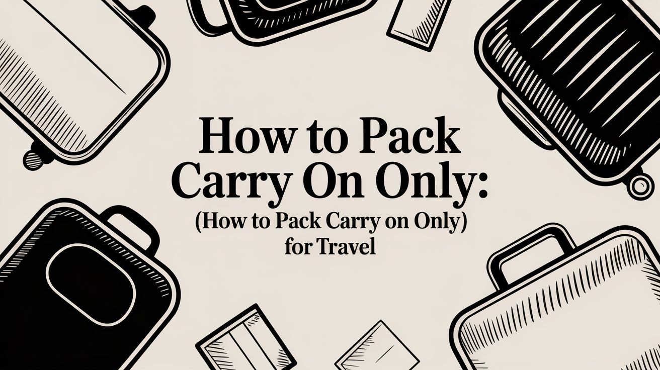 How to Pack Carry On Only: Expert Tips (how to pack carry on only) for Travel