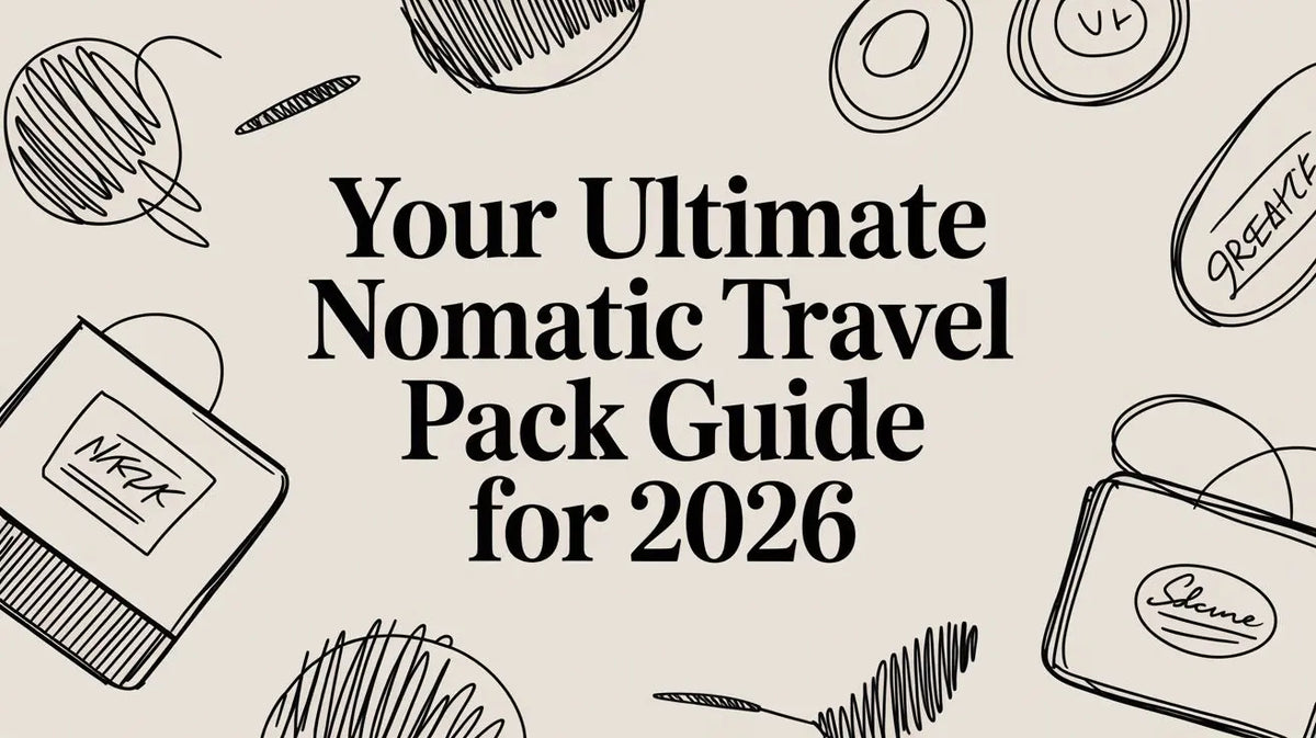 Your Ultimate Nomatic Travel Pack Guide for 2026 STR-8 Jacket