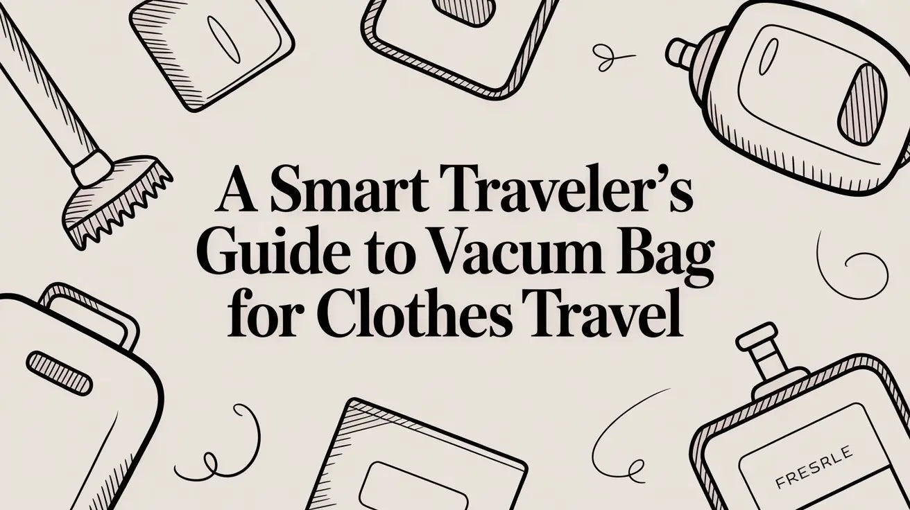 A Smart Traveler's Guide to Vacuum Bag for Clothes Travel STR-8 Jacket